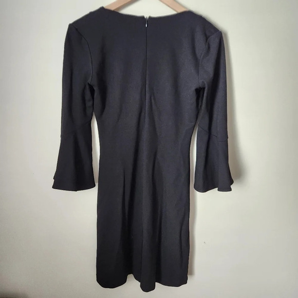 Amanda Uprichard | Fresno Bell Sleeve Mini Shift Dress - Size S - Picture 7 of 12